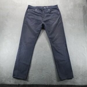 Adriano Goldschmied Jeans Mens 34x32 Blue Everett Slim Straight Stretch Mid Rise